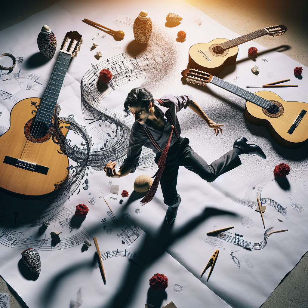 el proceso creativo de una canción flamenca